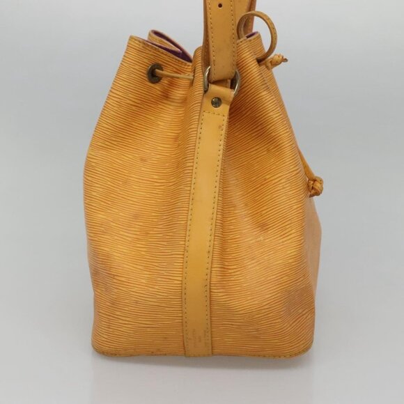 LOUIS VUITTON Epi Petit Noe Shoulder Bag Yellow - Picture 4 of 15